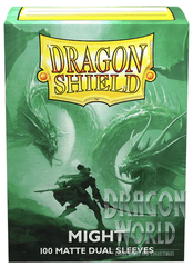Standard Sleeves - Dual Matte Might - 100ct - Dragon Shield